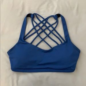 Blue Lululemon Sports Bra